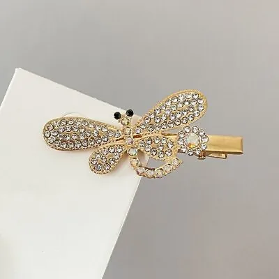 2024 Fashion Pearl Crystal Hair Clip Barrette Party Women Girls Hair Accessories • $1.37