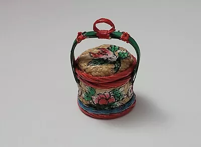 Miniature Chinese Flower Basket For Blythe Doll • $12