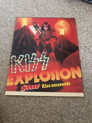 Kiss 1980 Australian Only Explosion Magazine Eric Carr Not Mego Remco Icecream • $450