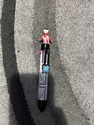 Wenlock Mascot 8 Colour Pen - London 2012 • £1