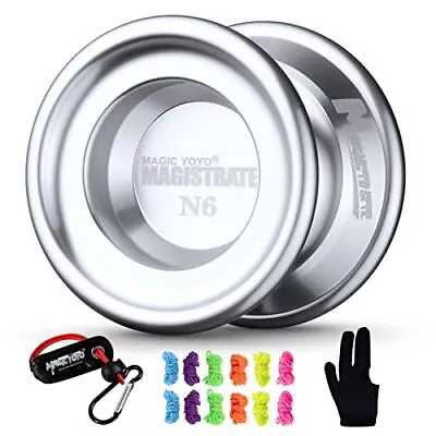 Unresponsive Yoyo N6 Professional Alloy Yoyo Non-Responsive Yoyo With Yoyo Ho... • $27.44