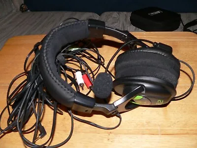 $29.99 • Buy Turtle Beach Ear Force - X12 Green/Black Gaming Headband Headsets PC & Xbox 360
