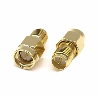 1 Pc RP-SMA Female To SMA Male Coaxial Adapter Jack Barrel Connector Converter • $5.97