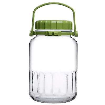 £13.99 • Buy Pasabahce Clear Glass Food Jar Preserve Airtight Container Storage Lid 3L 4L 5L