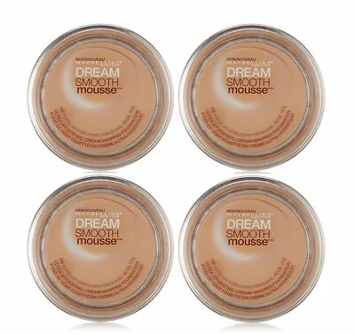 (lot Of 4) Maybelline Dream Smooth Mousse Foundation Porcelain Ivory • $56