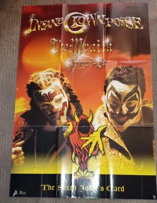 ICP INSANE CLOWN POSSE VIOLENT J SHAGGY 2 DOPE FOLD OUT POSTER Wraith Shangri La • $44