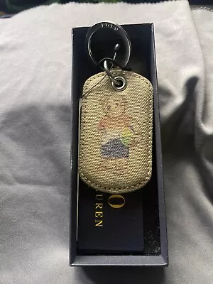 Polo Ralph Lauren Mens Beach Bear Key Fob Key Chain New • $38.95