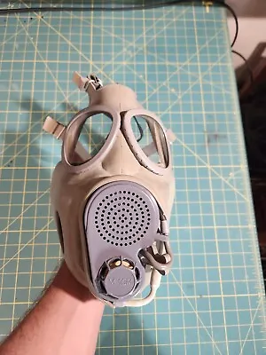 Military Czech Gas Full Face Mask M10M NBC W/Hydration Drinking Straw & Filters • $35