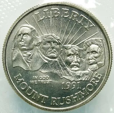 1991 D Mount Rushmore Commemorative Coin With Box & COA • $20.24