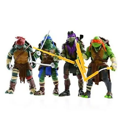 4 PCs Movie Teenage Mutant Ninja Turtles Classic Collection TMNT Action Figures • $18.99