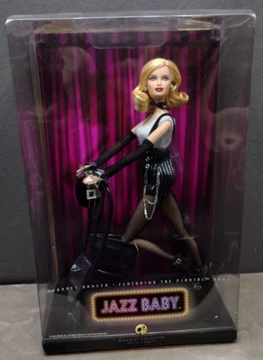 $129.99 • Buy Jazz Baby Barbie Doll Blonde 2007 Gold L6249 CABARET DANCER Pivotal