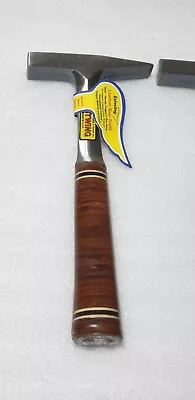 Vintage Estwing T12 12 Oz Tinner's Hammer Leather Grip HandleSmooth Face  N£W • $37.50