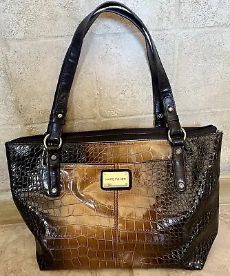 Marc Fisher Purse Gator Skin Pattern - Faux Alligator Skin - Scale Pattern • $23.78