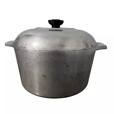 Wagner Ware Magnalite 4249 6 Quart Qt. Stockpot Roaster With Lid • $149.95