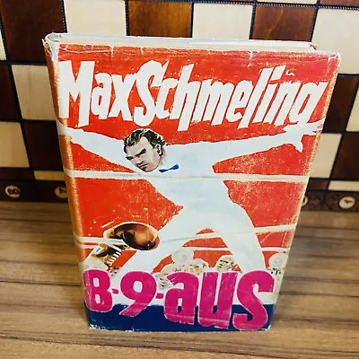 -8-9-AUS Max Schmeling SIGNED German Edition 1956 • $25