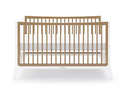 Snuzfino Cot Bed White Natural Ac0202 • £119