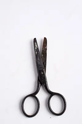 Antique VTG 4.25   Clauss USA Sewing Embroidery Children's Scissors Shears • $17.79
