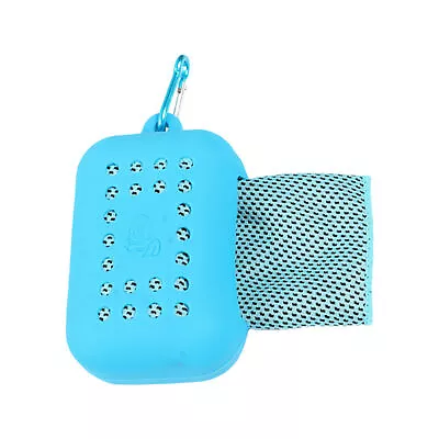 $14.66 • Buy Yoga Towels Foldable Quick Dry Case Storage Portable Travel Towel Small Size
