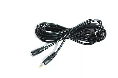 £5.99 • Buy Long 3m Extension Power Lead Charger Cable Black Sony NV-U83, NVU83 GPS Sat Nav