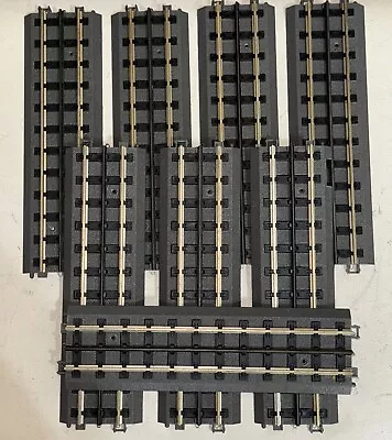 MTH Electric Train Track - LOT Of 8 Straight 10” Sections • $42.99