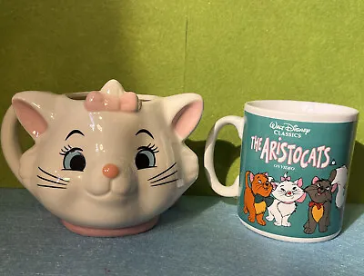 £4.99 • Buy Disney Aristocats Marie 3d Mug And Vintage Aristocats On Video Mug