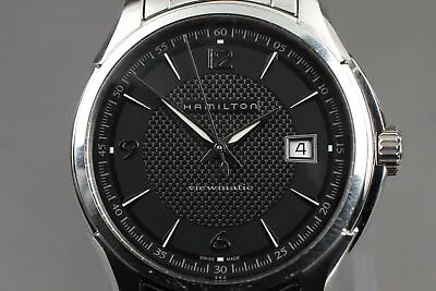 [ Exc+5 ] HAMILTON Jazzmaster H325151 Black  Automatic Men's Watch From JAPAN. • £280.42