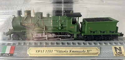 £4 • Buy Del Prado N Gauge Locomotive SFAl 1181 Vitttorio Emanuele II