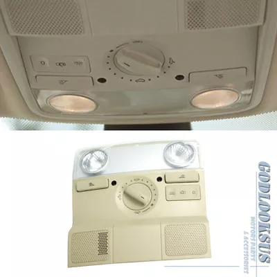 Light Reading Lamp Sunroof Switch Map Dome Beige For VW Jetta Golf Passat • $64.04