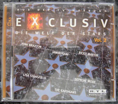 Exclusiv / Die Welt Der Stars / Volume 2 / 1997 / 2 CD's / Sehr Guter Zustand! • £5.13