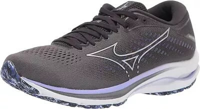 Mizuno Women's Wave Rider 25 Running Shoes Blackened Pearl 8 B Medium US • $64.99