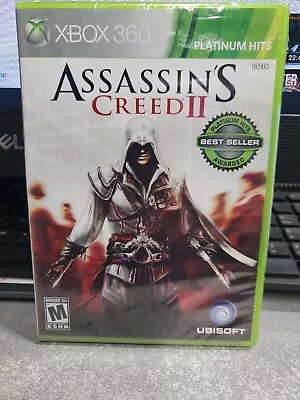 Assassins Creed II  Xbox 360 Platinum Hits Game New Sealed 2009  • $13.60