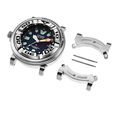 Silver Watch Body Adapters For Citizen Eco-Drive Promaster BJ8050-08E (24mm Lug) • $22.99