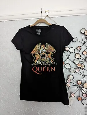 Official Merchandise Queen Black Tour T Shirt  Size M • £12.50