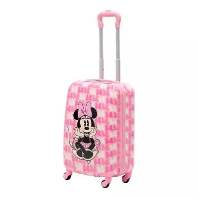 Ful Kids Luggage 21  Minnie Mouse Bows All Over Print Hardside Spinner Wheels • $64.84