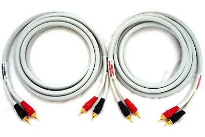 Monster Cable MSeries PAIR MCX-2s High Performance Stereo Speaker Wire 10ft  3M • $65.99