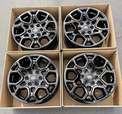 18  Ford F150 Truck Black Wheels Rims Factory OEM Set Of 4 10340 Gloss Black • $999