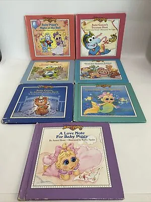 Jim Henson Muppet Babies Weekly Reader Books VTG 80s Lot Of 7 Hardcover • $14