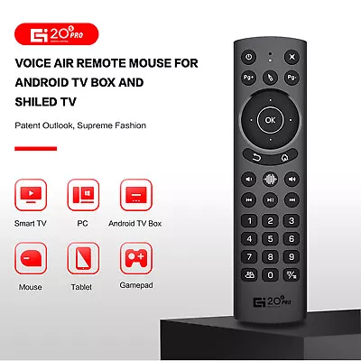 G20S Pro Remote Control With Voice Backlight For IPTVWeb TVSmart TV Google TV • $24.01