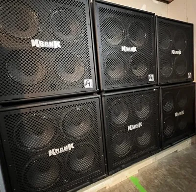 Krank 4x12 Cabinet Amps • £500