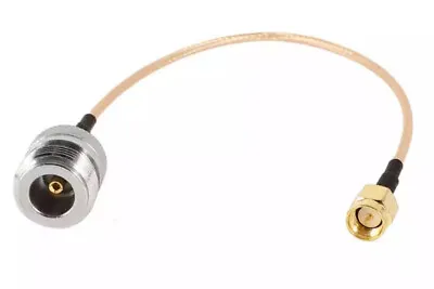 £6.95 • Buy N-Type Female Plug To SMA Male Connector 30cm RG316 Adapter Antenna Cable Radio