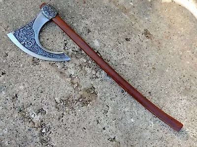 Replica Medieval 17TH Century Viking Battle Axe Cosplay LARP Ragnar • $90