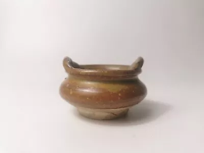 15th Century Early Ming Dynasty Stoneware Bronze Glazed Censer • £240