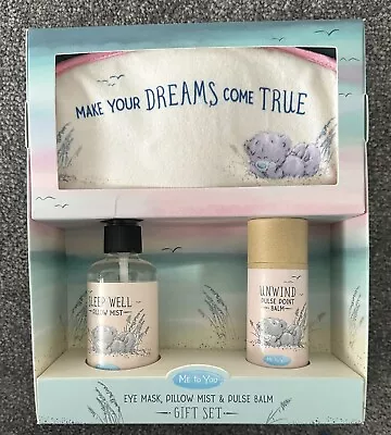 Me To You Tatty Teddy Bear Eye Mask Pillow Mist Pulse Balm Gift Set • £10.99