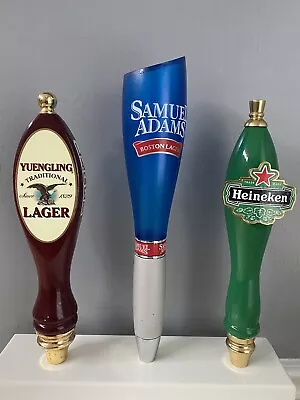 BEER Tap Handles Lot Yuengling Traditional Lager + Heineken + Sam Adams Boston • $89.99