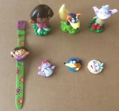 £6 • Buy Dora The Explorer Watch With Changeable Covers & Toys. Preloved