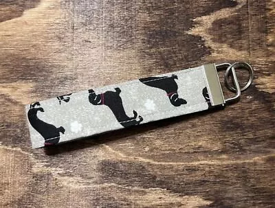 Dachshund Doxie Dog Cute Fabric Key Chain Personalized MAKES A GREAT GIFT • $6.50