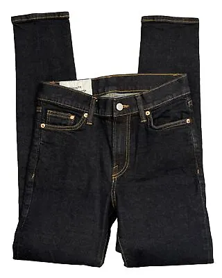 H&M Skinny Fit Coupe Moulante Jeans Mens 28x32 Dark Wash Blue Denim • $20.98