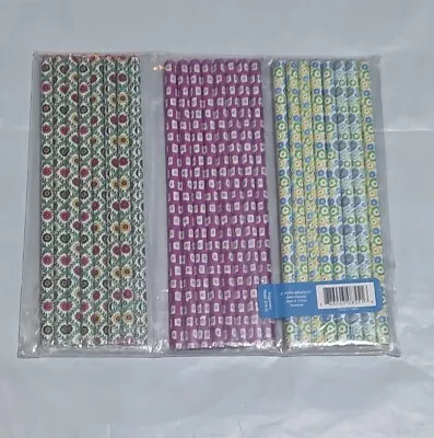 VERA BRADLEY Summer PENCILS 24    NEW Plastic WRAPPED  • $4.50