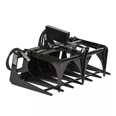 Titan Attachments 42  Mini Skid Steer Root Grapple Bucket Universal Quick Tach • $1379.99