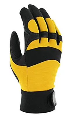 Marigold Industrial Xrt High Quality Mechanics Machine Glove Padded Palm • £10.99